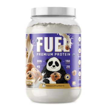 PANDA FUEL 2.5lb Protein Powders, Flavor: Blueberry Muffin