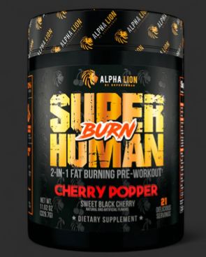 Super Human BURN, Flavor: Cherry Pop