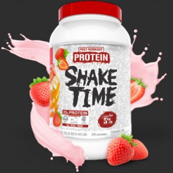 Shake Time Protein powder, Flavor: strawberry shortcake