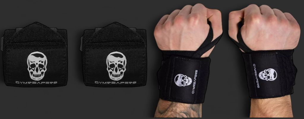 Wrist Wraps, Color: Black