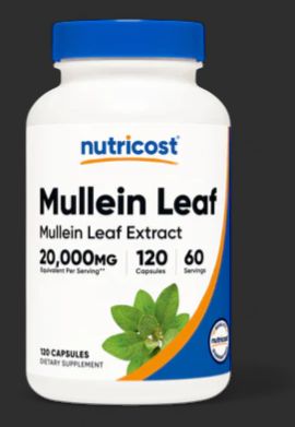 Mullein Leaf Extract 20,000mg 120 capsules