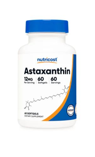 Astaxanthin 12mg 60 servings