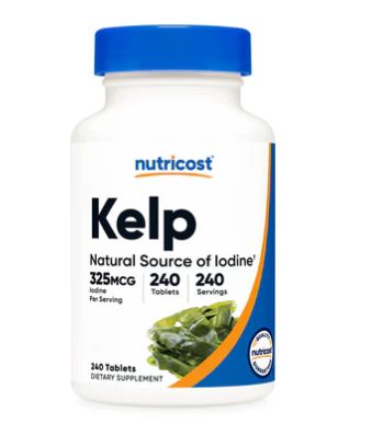 Kelp Tablets (325 MCG Iodine) (240 Tablets)