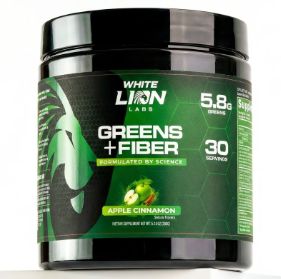White Lion Greens + Fiber: Apple Cinnamon