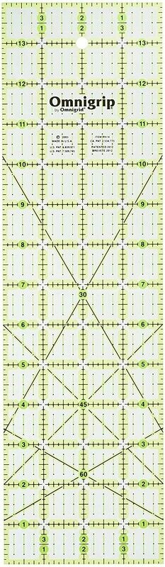 Omnigrip 3.5 x 12.5 inch Ruler