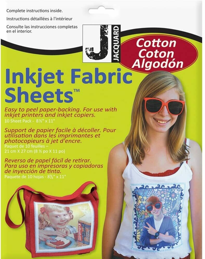 Jacquard Inkjet Fabric Sheets