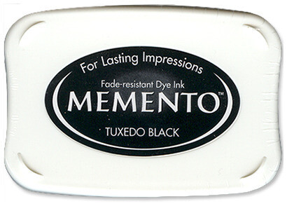 Tsukineko Memento Ink Pad Tuxedo Black