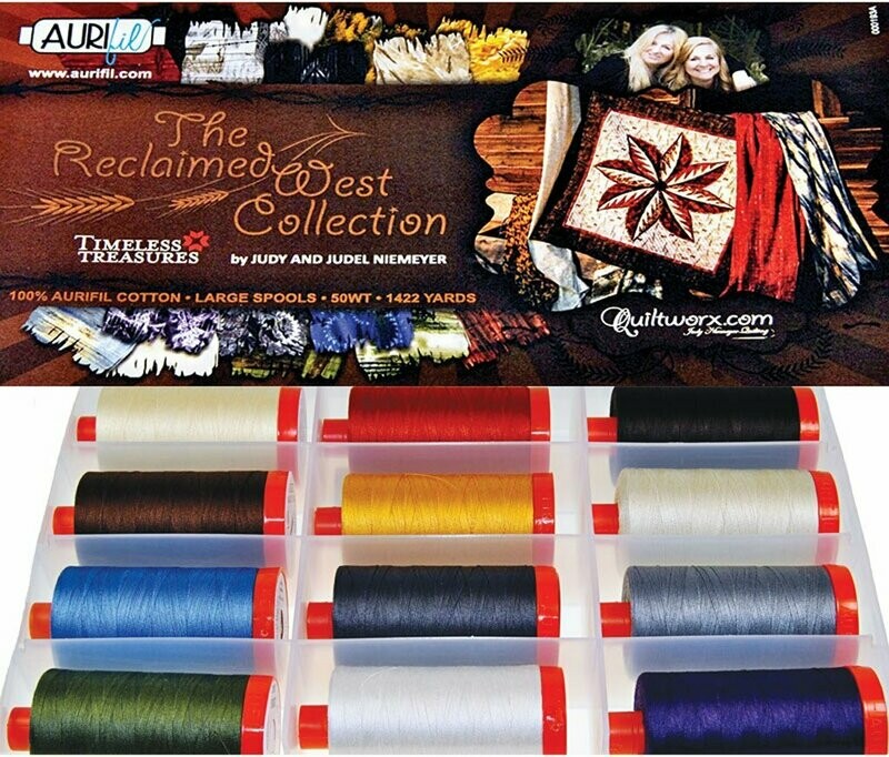 The Reclaimed West Collection Aurifil Kit The Reclaimed West Collection Aurifil Kit