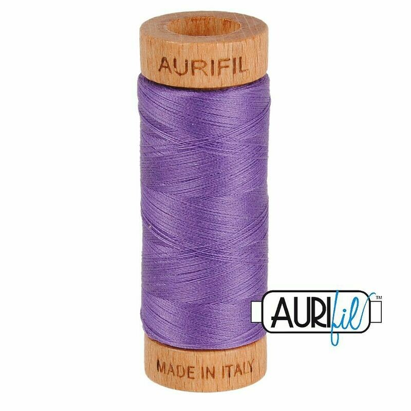 Col. #1243 Dusty Lavender - Aurifil 80 Weight Col. #1243 Dusty Lavender - Aurifil 80 Weight