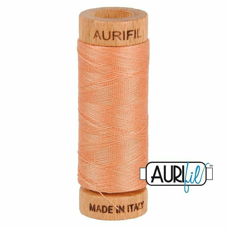 Col. #2215 Peach - Aurifil 80 Weight Col. #2215 Peach - Aurifil 80 Weight