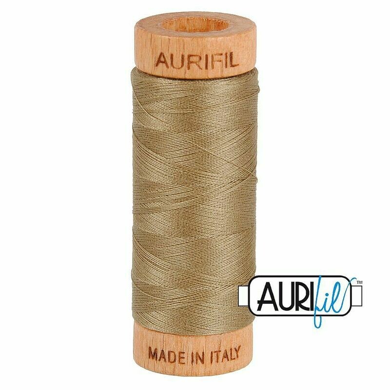Col. #2370 Sandstone - Aurifil 80 Weight Col. #2370 Sandstone - Aurifil 80 Weight