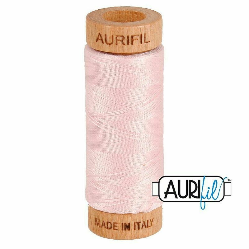 Col. #2410 Pale Pink - Aurifil 80 Weight Col. #2410 Pale Pink - Aurifil 80 Weight