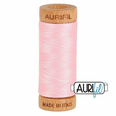 Col. #2423 Baby Pink - Aurifil 80 Weight Col. #2423 Baby Pink - Aurifil 80 Weight