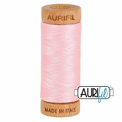 Col. #2423 Baby Pink - Aurifil 80 Weight