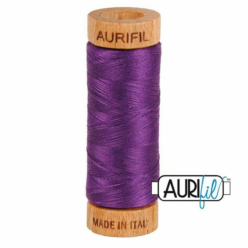 Col. #2545 Medium Purple - Aurifil 80 Weight Col. #2545 Medium Purple - Aurifil 80 Weight