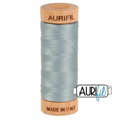 Col. #2610 Light Blue Grey - Aurifil 80 Weight