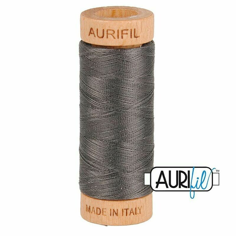 Col. #2630 Dark Pewter - Aurifil 80 Weight Col. #2630 Dark Pewter - Aurifil 80 Weight