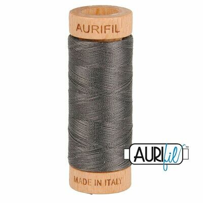Col. #2630 Dark Pewter - Aurifil 80 Weight Col. #2630 Dark Pewter - Aurifil 80 Weight