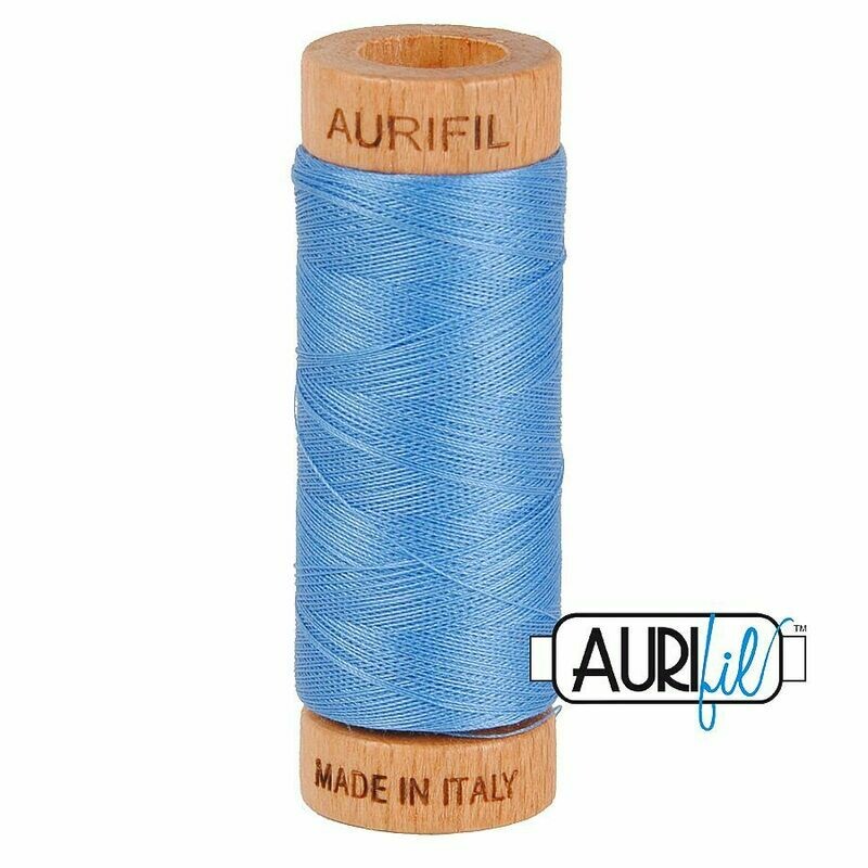 Col. #2725 Light Wedgewood - Aurifil 80 Weight Col. #2725 Light Wedgewood - Aurifil 80 Weight