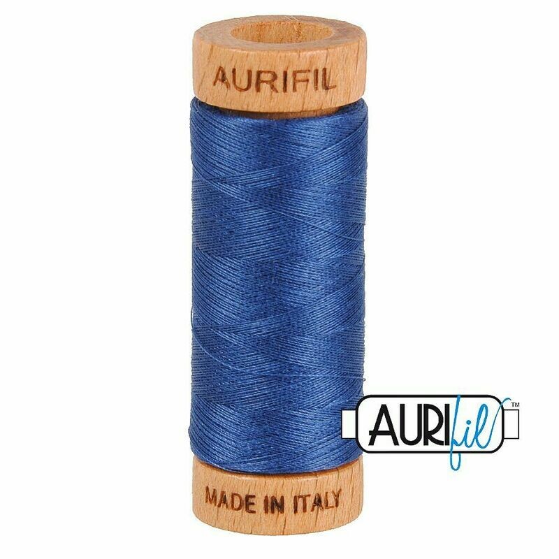 Col. #2775 Steel Blue - Aurifil 80 Weight Col. #2775 Steel Blue - Aurifil 80 Weight