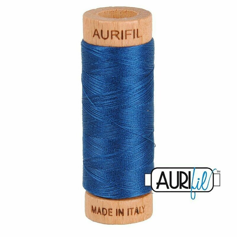 Col. #2783 Medium Delft Blue - Aurifil 80 Weight Col. #2783 Medium Delft Blue - Aurifil 80 Weight