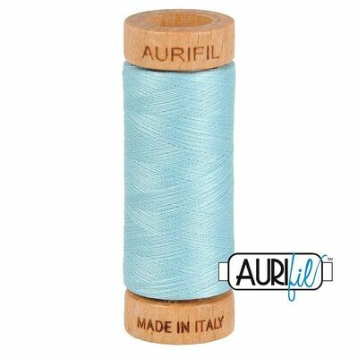 Col. #2805 Light Grey Turquoise - Aurifil 80 Weight