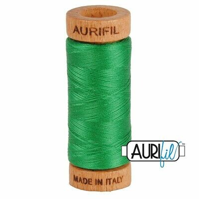 Col. #2870 Green - Aurifil 80 Weight