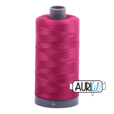 Col. #1100 Red Plum - Aurifil 28 Weight Col. #1100 Red Plum - Aurifil 28 Weight