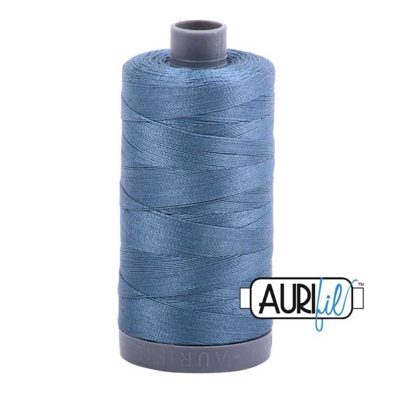 Col. #1126 Blue Grey - Aurifil 28 Weight Col. #1126 Blue Grey - Aurifil 28 Weight
