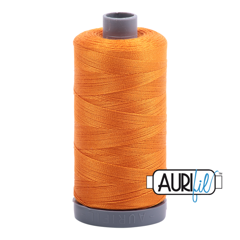 Col. #1133 Bright Orange - Aurifil 28 Weight Col. #1133 Bright Orange - Aurifil 28 Weight