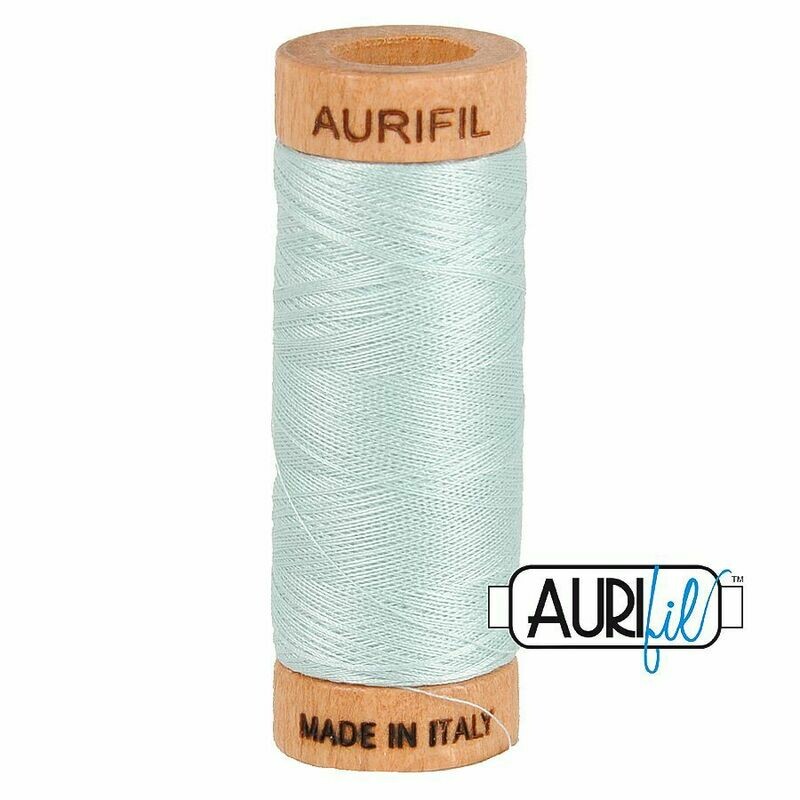 Col. #5007 Light Grey Blue - Aurifil 80 Weight Col. #5007 Light Grey Blue - Aurifil 80 Weight