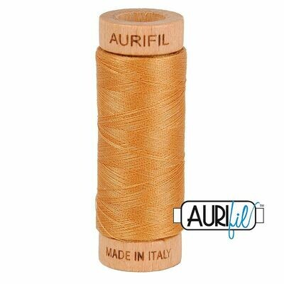 Col. #2930 Golden Toast - Aurifil 80 Weight Col. #2930 Golden Toast - Aurifil 80 Weight