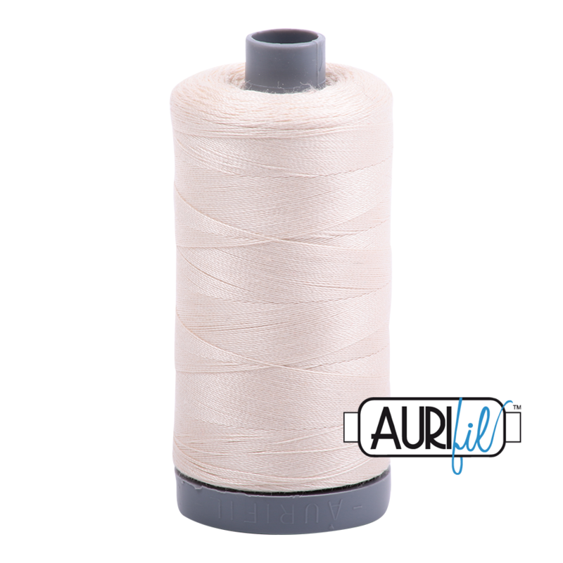 Col. #2000 Light Sand - Aurifil 28 Weight Col. #2000 Light Sand - Aurifil 28 Weight