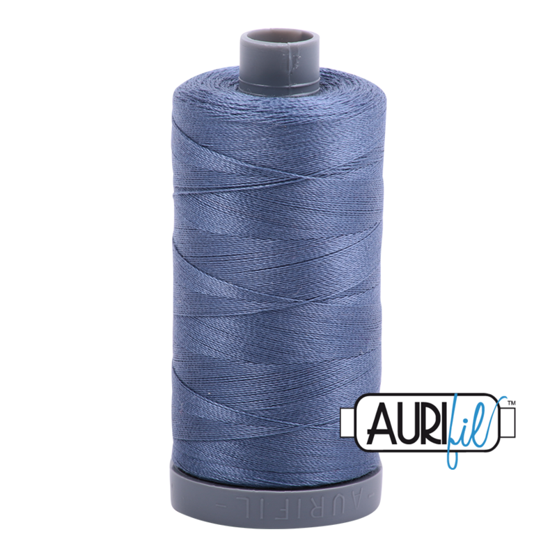 Col. #1248 Dark Grey Blue - Aurifil 28 Weight Col. #1248 Dark Grey Blue - Aurifil 28 Weight