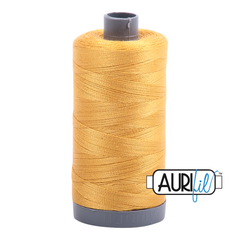 Col. #2132 Tarnished Gold - Aurifil 28 Weight Col. #2132 Tarnished Gold - Aurifil 28 Weight
