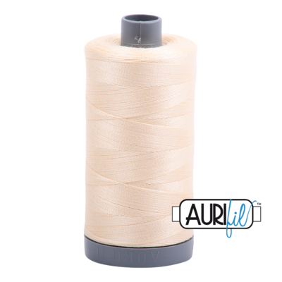 Col. #2123 Butter - Aurifil 28 Weight Col. #2123 Butter - Aurifil 28 Weight