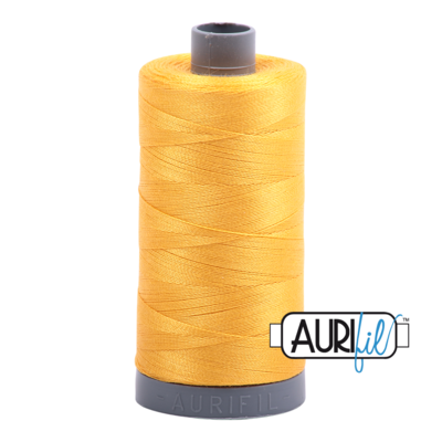 Col. #2135 Yellow - Aurifil 28 Weight