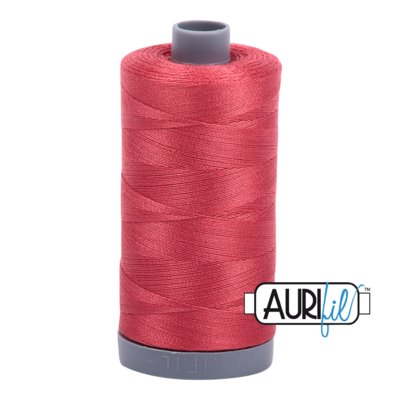 Col. #2230 Red Peony - Aurifil 28 Weight
