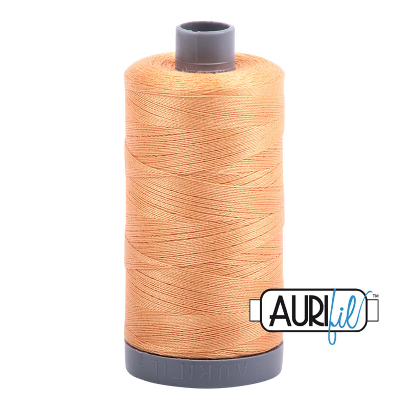 Col. #2214 Golden Honey - Aurifil 28 Weight Col. #2214 Golden Honey - Aurifil 28 Weight