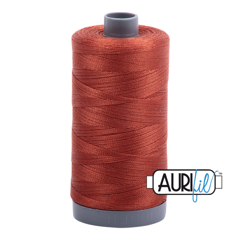 Col. #2350 Copper - Aurifil 28 Weight Col. #2350 Copper - Aurifil 28 Weight