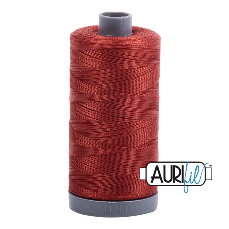 Col. #2385 Terracotta - Aurifil 28 Weight Col. #2385 Terracotta - Aurifil 28 Weight
