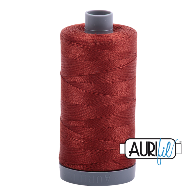 Col. #2355 Rust - Aurifil 28 Weight Col. #2355 Rust - Aurifil 28 Weight