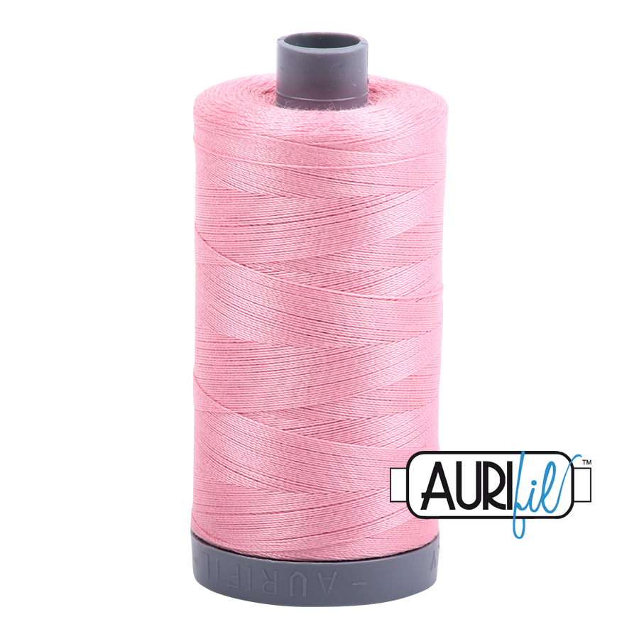 Col. #2425 Bright Pink - Aurifil 28 Weight