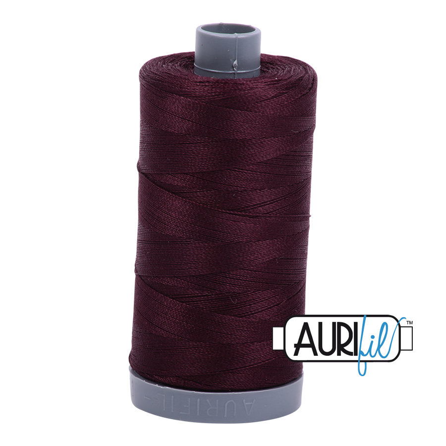 Col. #2465 Very Dark Brown - Aurifil 28 Weight