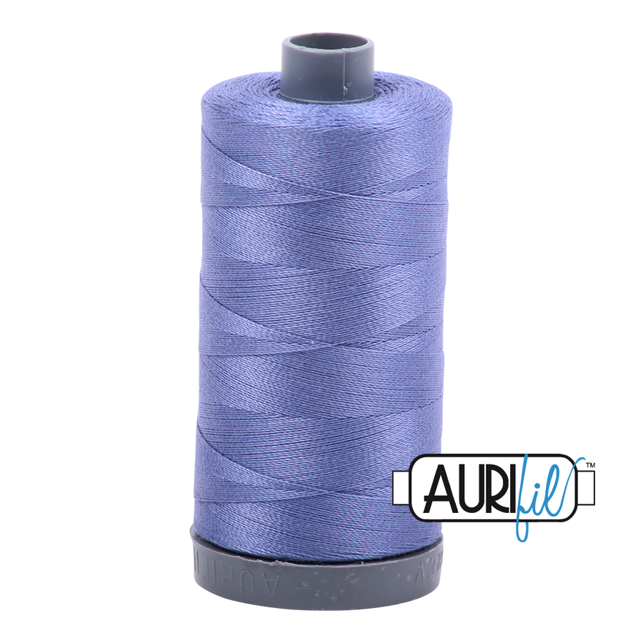 Col. #2525 Dusty Blue Violet - Aurifil 28 Weight