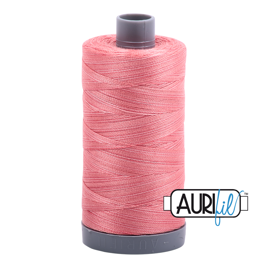 Col. #4250 Flamingo - Aurifil 28 Weight