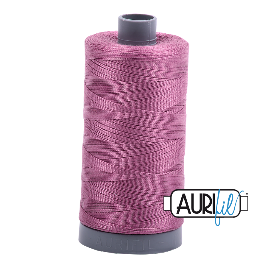 Col. #5003 Wine - Aurifil 28 Weight