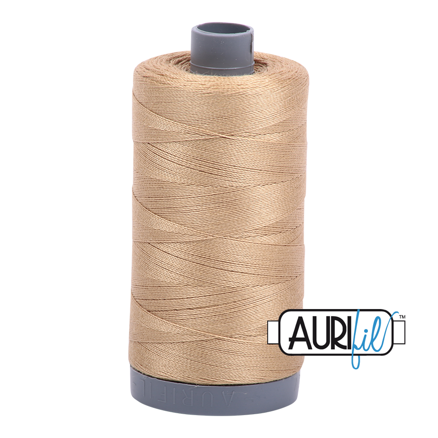 Col. #5010 Blond Beige - Aurifil 28 Weight