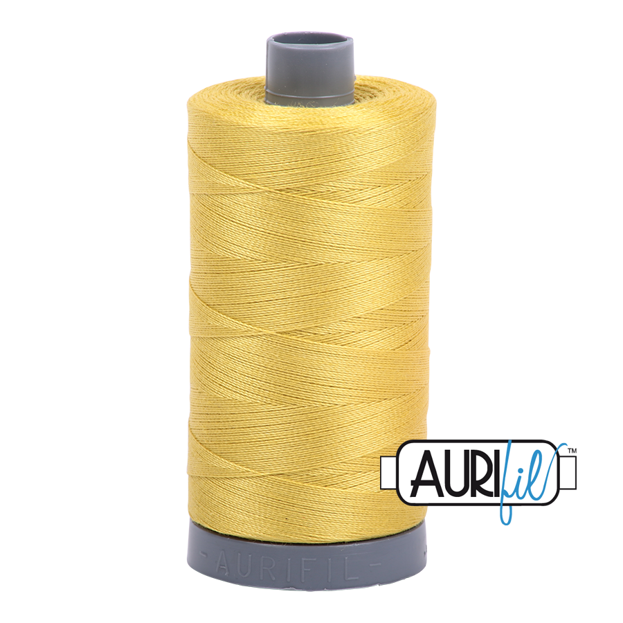 Col. #5015 Gold Yellow - Aurifil 28 Weight