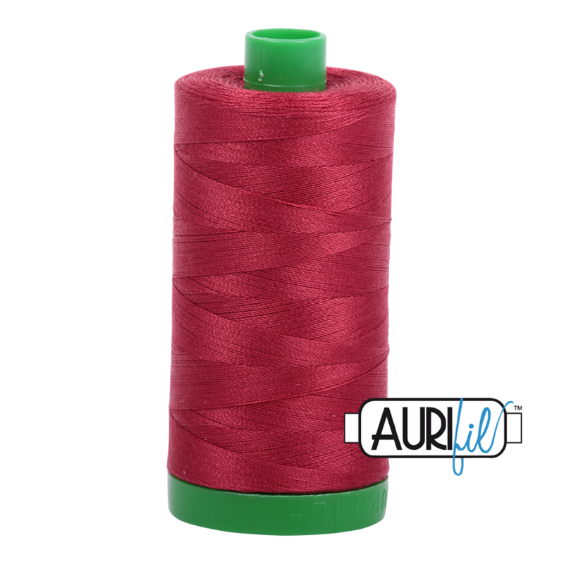 Col. #1103 Burgundy - Aurifil 40 Weight Col. #1103 Burgundy - Aurifil 40 Weight